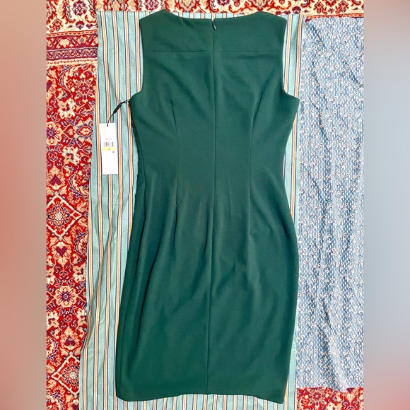 Calvin Klein Starburst Sleeveless Sheath Dress - Picture 4 of 5